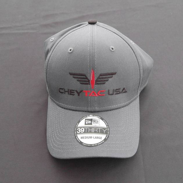 trucker hat fitted grey black letters