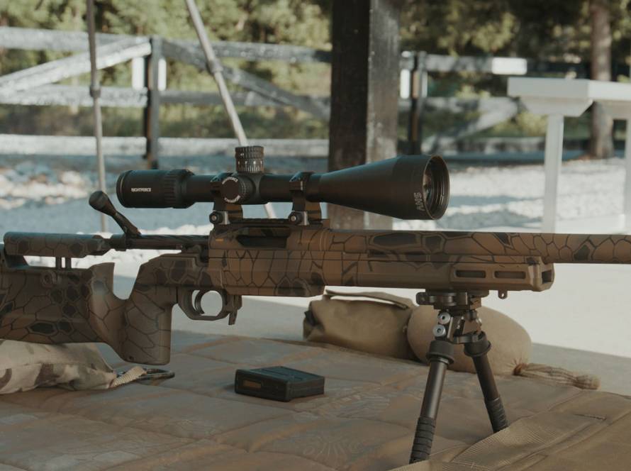SAPP rifle on a bipod