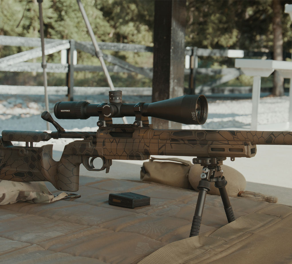 SAPP rifle on a bipod