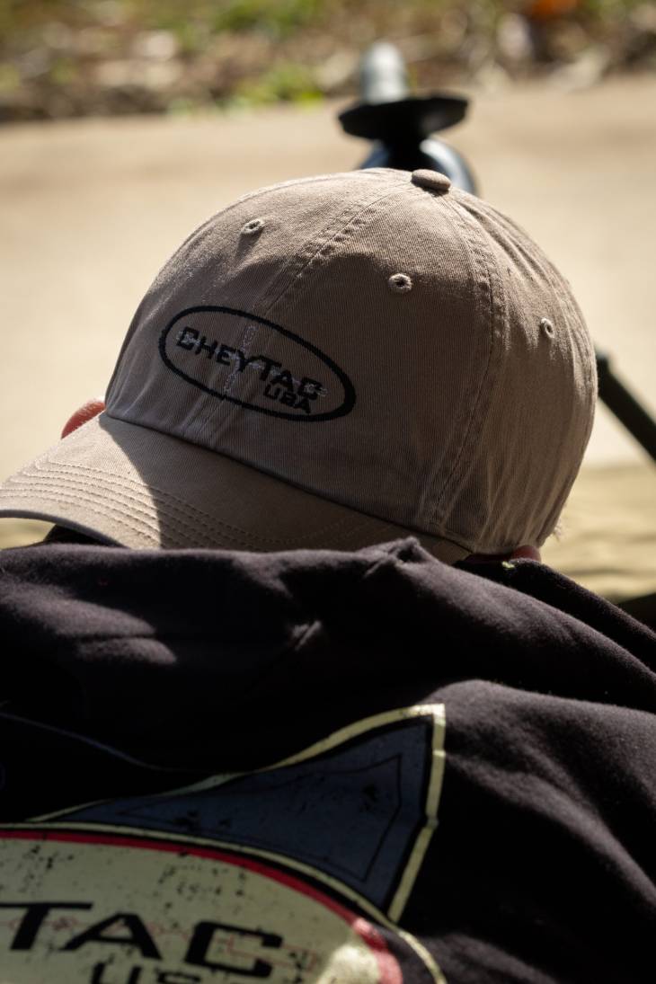 NEW! Vintage Logo Washed Chino Cap – Driftwood - Image 2